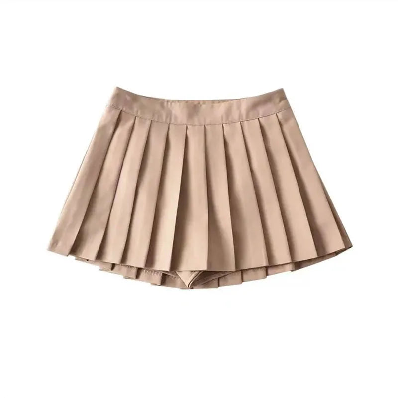 Pleated Mini Skirt – CATCATMOOSE